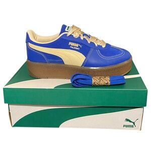 PUMA Palermo Elevata Platform Sneaker Vivid Blue Women’s 9
